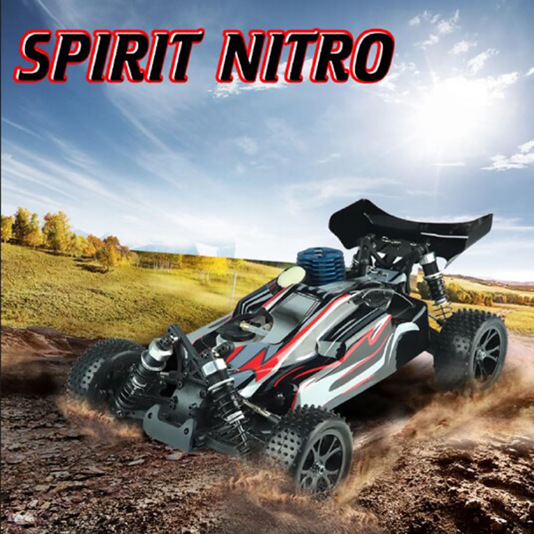 VRX RH1006 1/10 Nitro RC Auto, 2,4 G 4WD Off-Road Buggy z Force.18, RTR