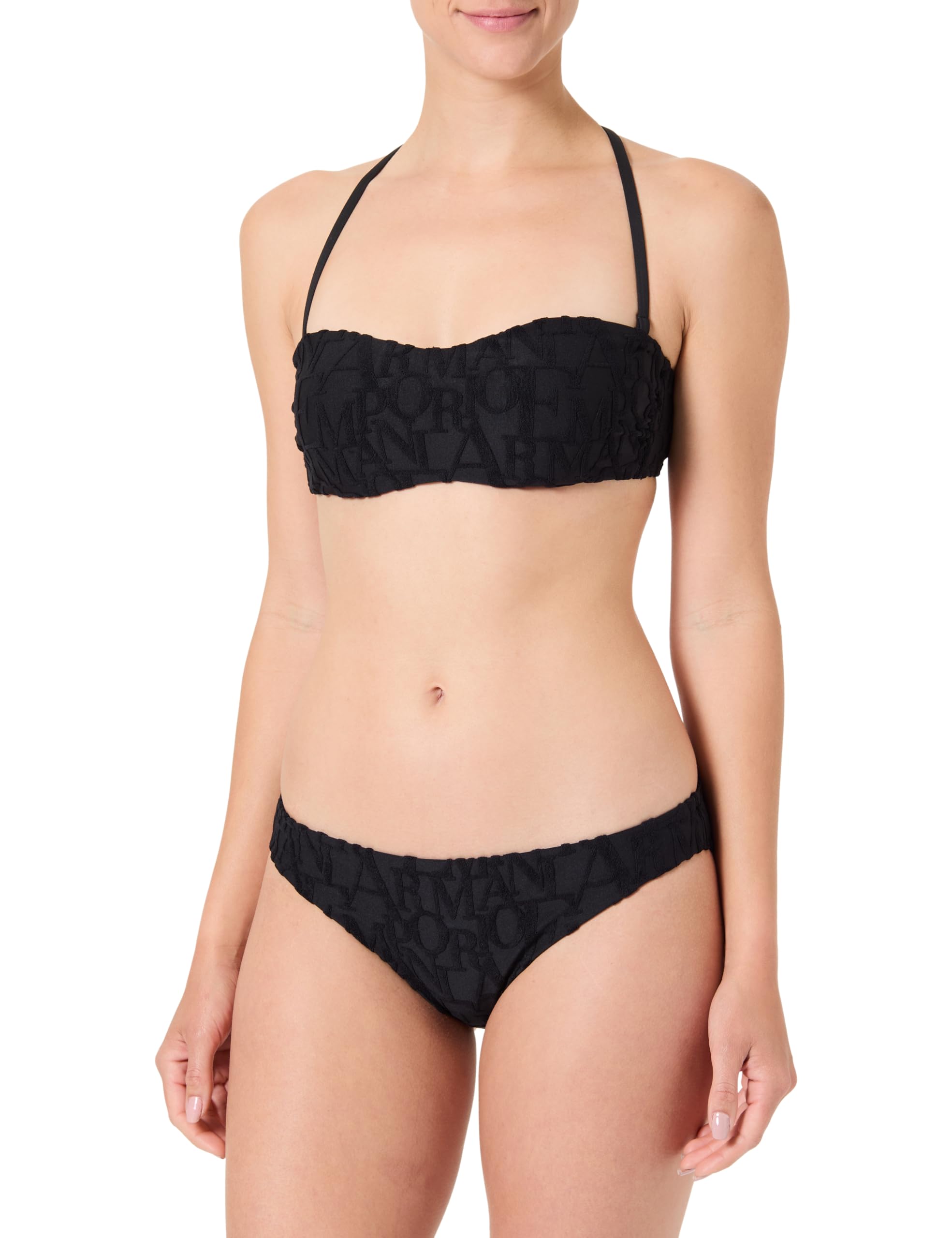 Emporio Armani Bandeau Bikini Set di Bikini Donna
