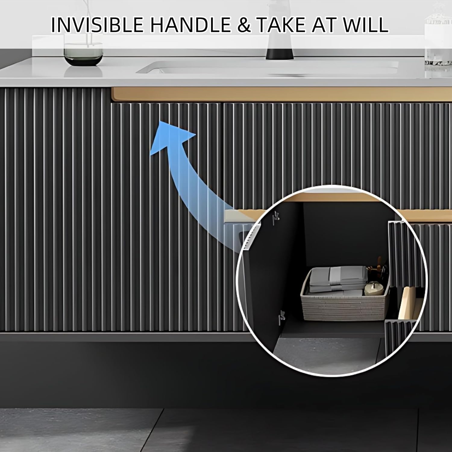 Concealed Handle Mechanism