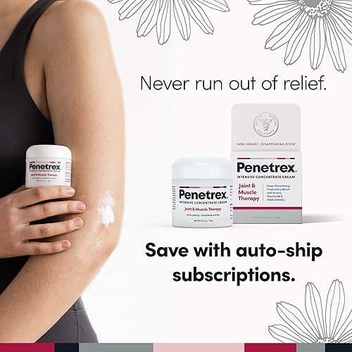 Miniatura 6 de Penetrex Terapia para articulaciones y músculos - Confort calmante para espalda, cuello, manos, pies - Frote premium para todo el cuerpo con árnica