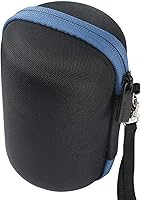 Vista 5 de co2CREA Funda de viaje rígida de repuesto para Sony SRS-XB100 SRS-XB12 SRS-XB13 Altavoz Bluetooth portátil extra Bass (funda negra + interior azul)