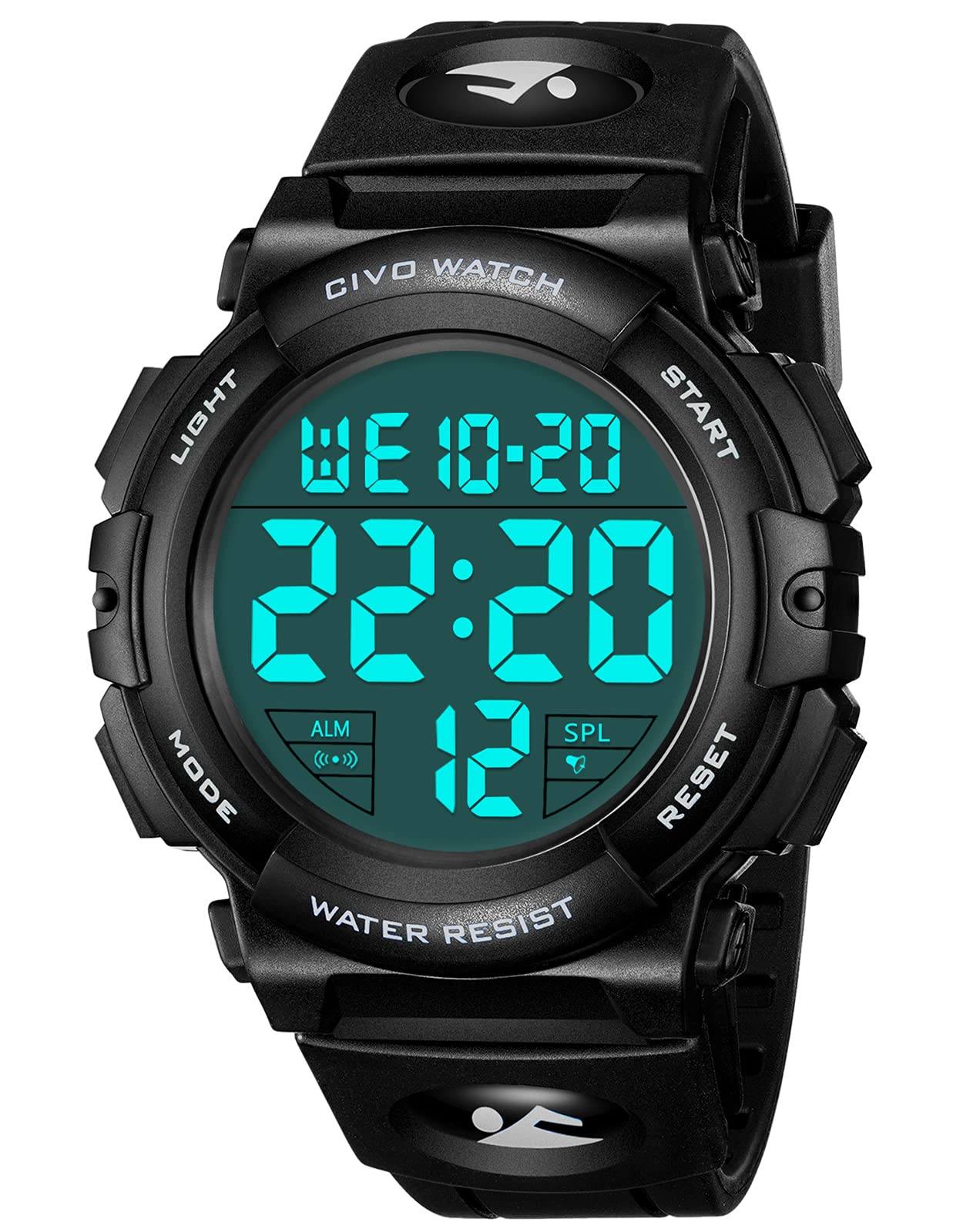 CIVO Gemakkelijk te lezen horloges voor mannen