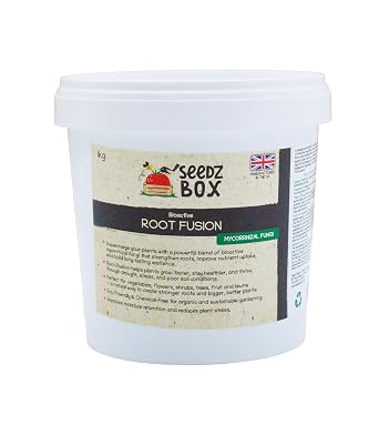 Plant Root Growth Enhancer 1kg   Mycorrhizal Fungi   Boosts Root System   Enriches Soil Health Resilience & Yield   Ideal For Roots of Trees, Flowers, Fruit, Vegetables & Grass Lawns - Seedzbox