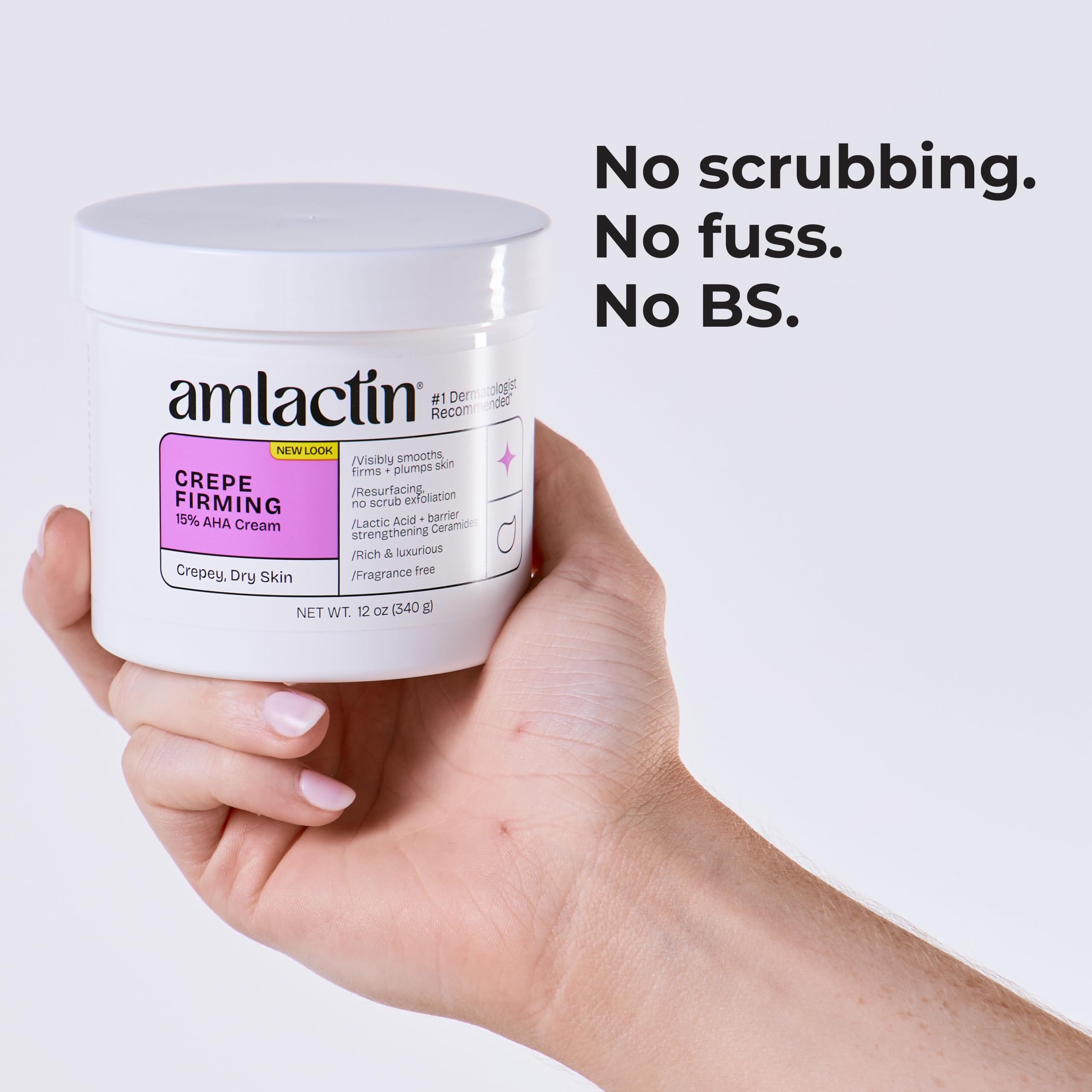 AmLactin Crepe Firming Body Cream - 15% Lactic Acid -8