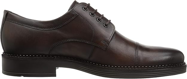 ecco newcastle cap toe tie