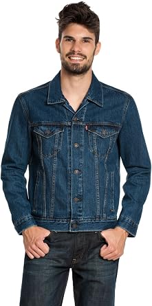 Levi's Men's The Trucker Jacket, Rinse, M