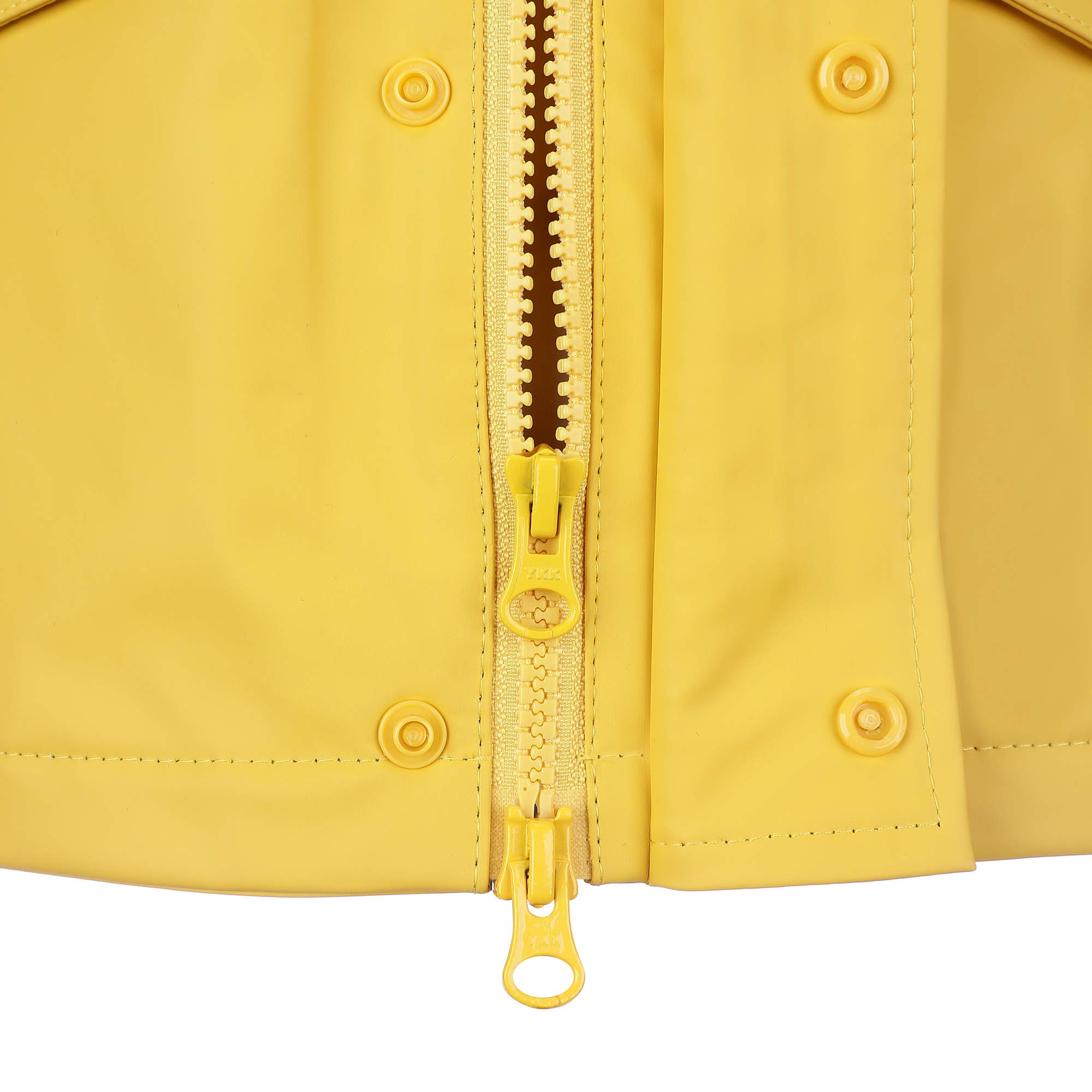 modAS Kinder Regenjacke Regenmantel blau wasserdicht