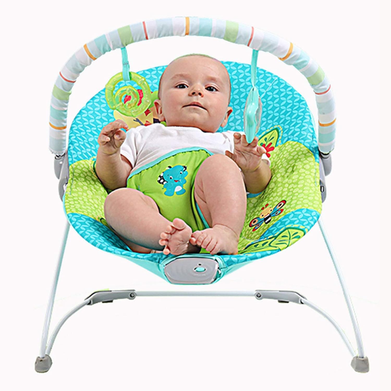 Three-Point Simple Soothing Shock Sleep Seat for Age 0-12 Months Baby, Five Colors Available (Color : 02)