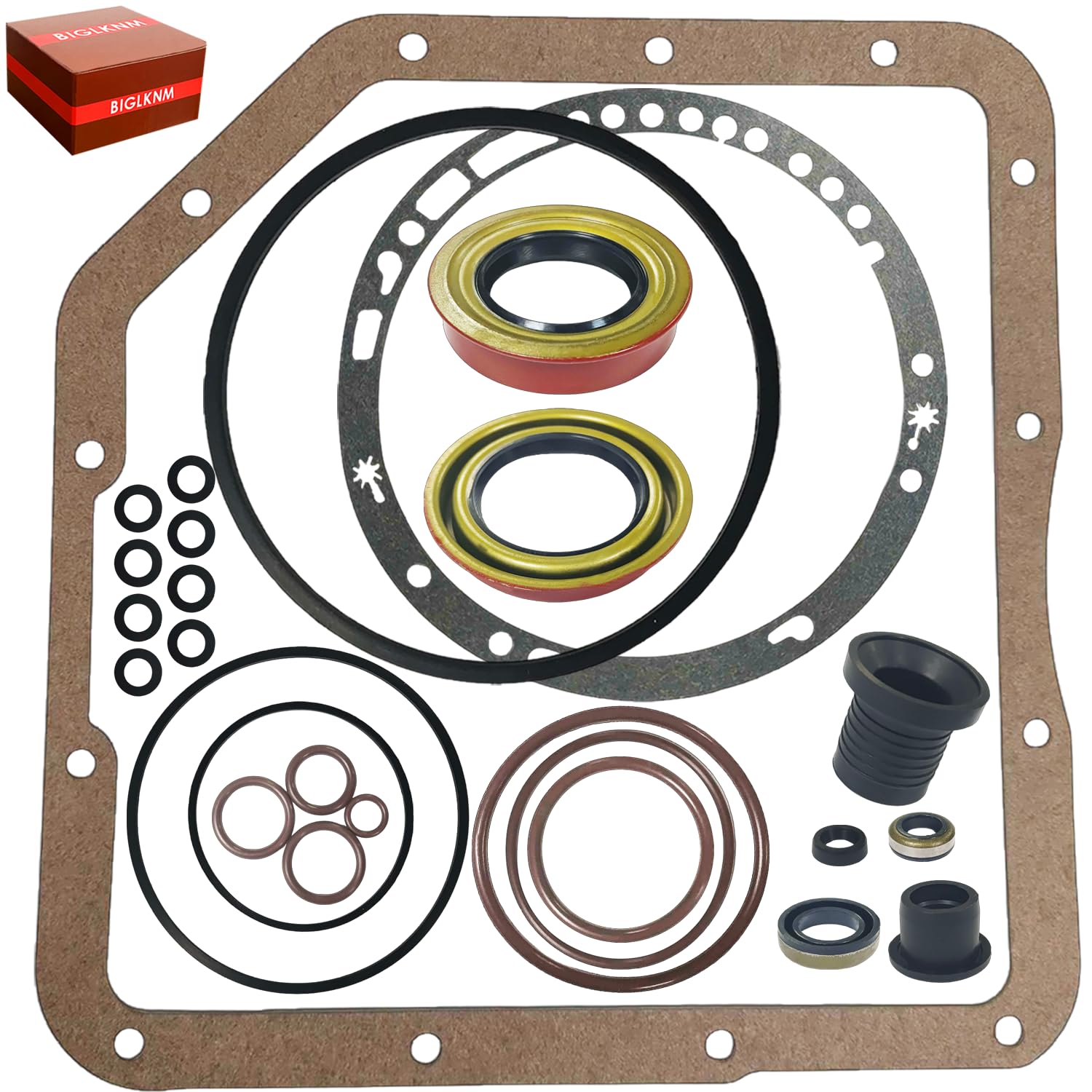 TH350 Transmission Seal Filter Kit; Automatic Transmission External Gasket Seal Reseal Kit for Turbo 350 TH350 TH350C Rebuild Kit
