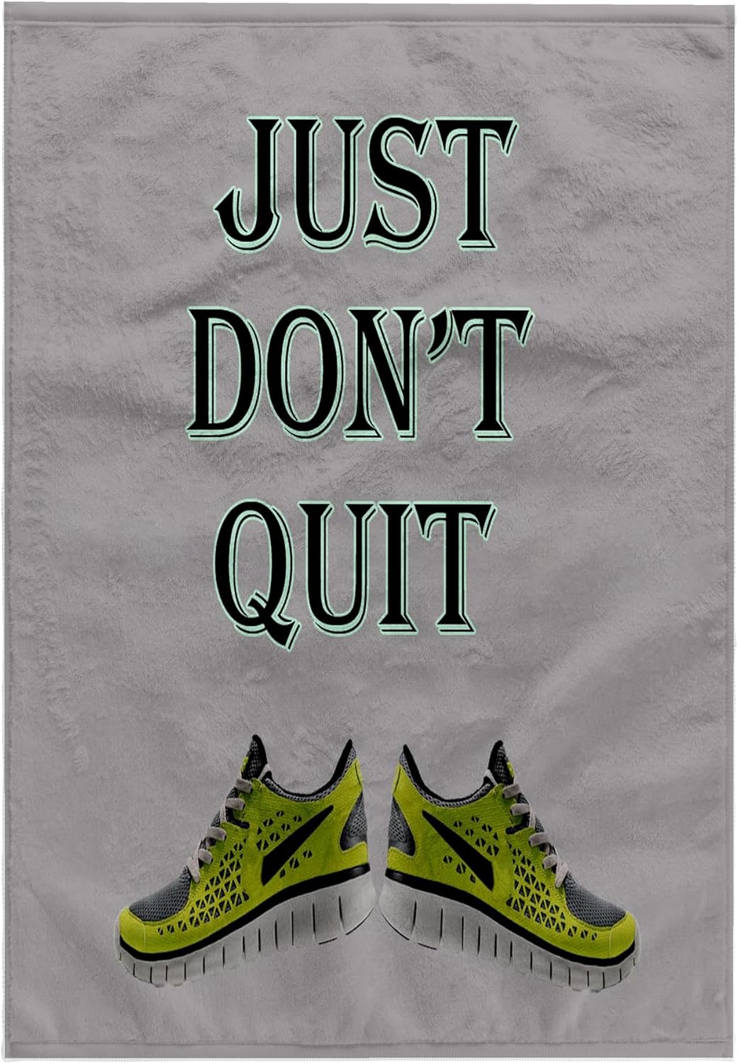 3D Rose TWL_214158_1 Just Dont Quit. Sport Gym Diet Popular Saying, 15" x 22"