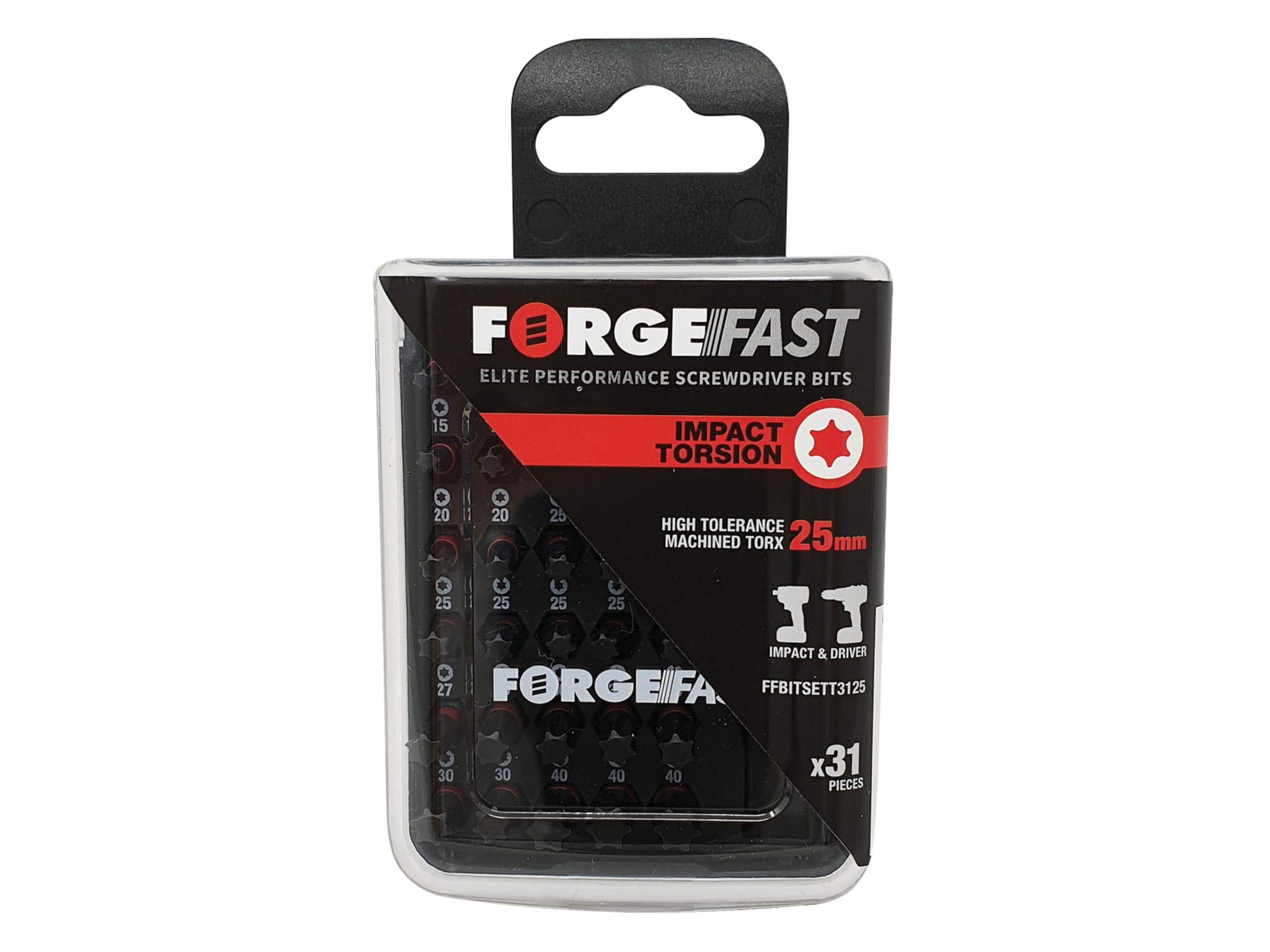 Juego de brocas de impacto TORX® ForgeFast evita roturas en montajes exigentes