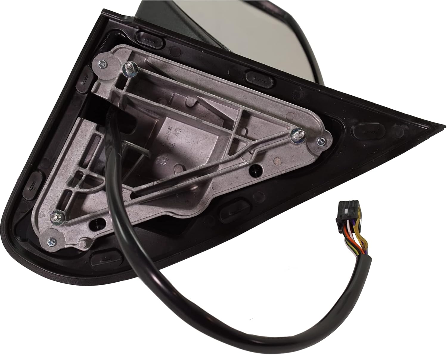 Kool Vue Driver & Passenger Side Power Heated Mirrors for Chevrolet Silverado 1500 GMC Sierra 1500 2014-2018 Power Fold With Signal Light, Memory & Puddle Lamp; Without Blind Spot Monitor Textured