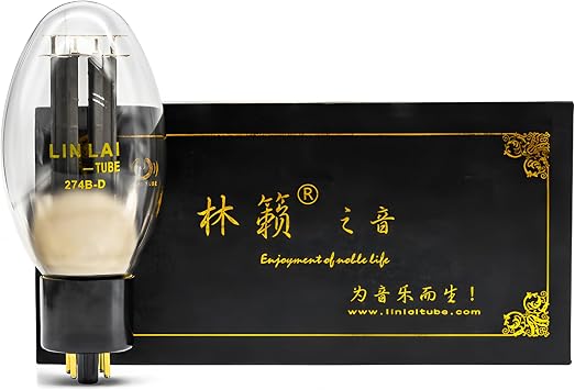 LINLAI 274B -D Vacuum Tube Amplifier Valve with Gift Box Factory D-Series Titanium Screen