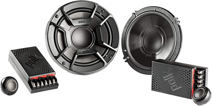 Polk Audio - A Pair of DB6502 6.5 Components and A Pair of DB462 4x6 Coax Speakers - Bundle Includes 2 Pair