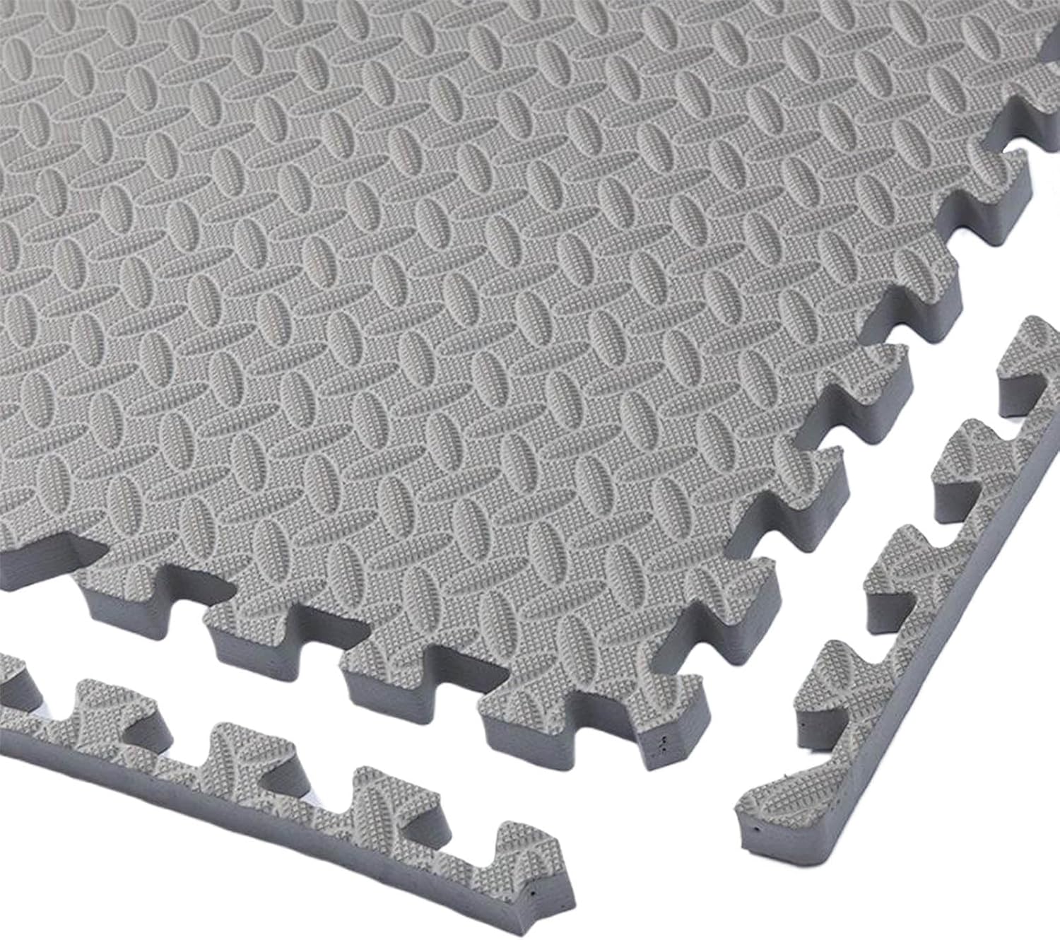 Foam Interlocking Floor Mat - Thicken Square Climbing Area Rug and Exercise Play Mats - Versatile Tiles for Home, Living Room, and Bedroom Use