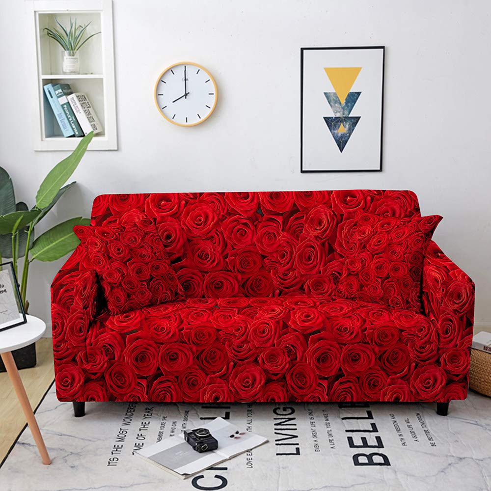 Housse de canapé d'angle premium en tissu élastique 3D haute densité