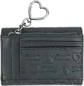 Juicy Couture Womens Upgrade U Double-Sided Trifold Wallet, Stylish & Functional Accessory for Cards