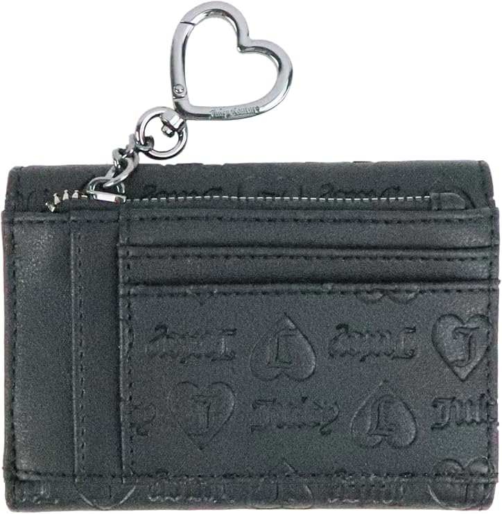 Juicy Couture Womens Upgrade U Double-Sided Trifold Wallet, Stylish & Functional Accessory for Cards