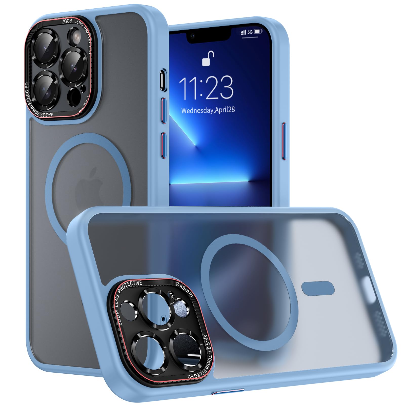 Amazon.com: RLQXG for iPhone 13 Pro Max Case with Integrated