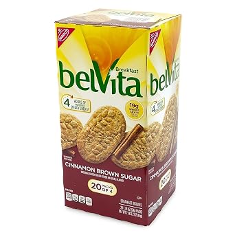 Belvita Brown Sugar/Cinnamon 20 Pack x 1.76 Oz, 35.200000000000003 Ounce