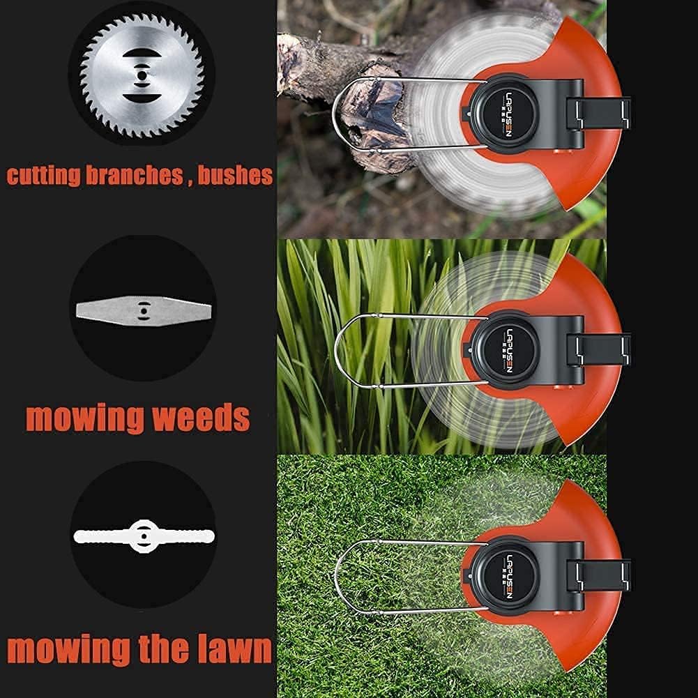 Different blade types for the Suuim Cordless Grass Trimmer