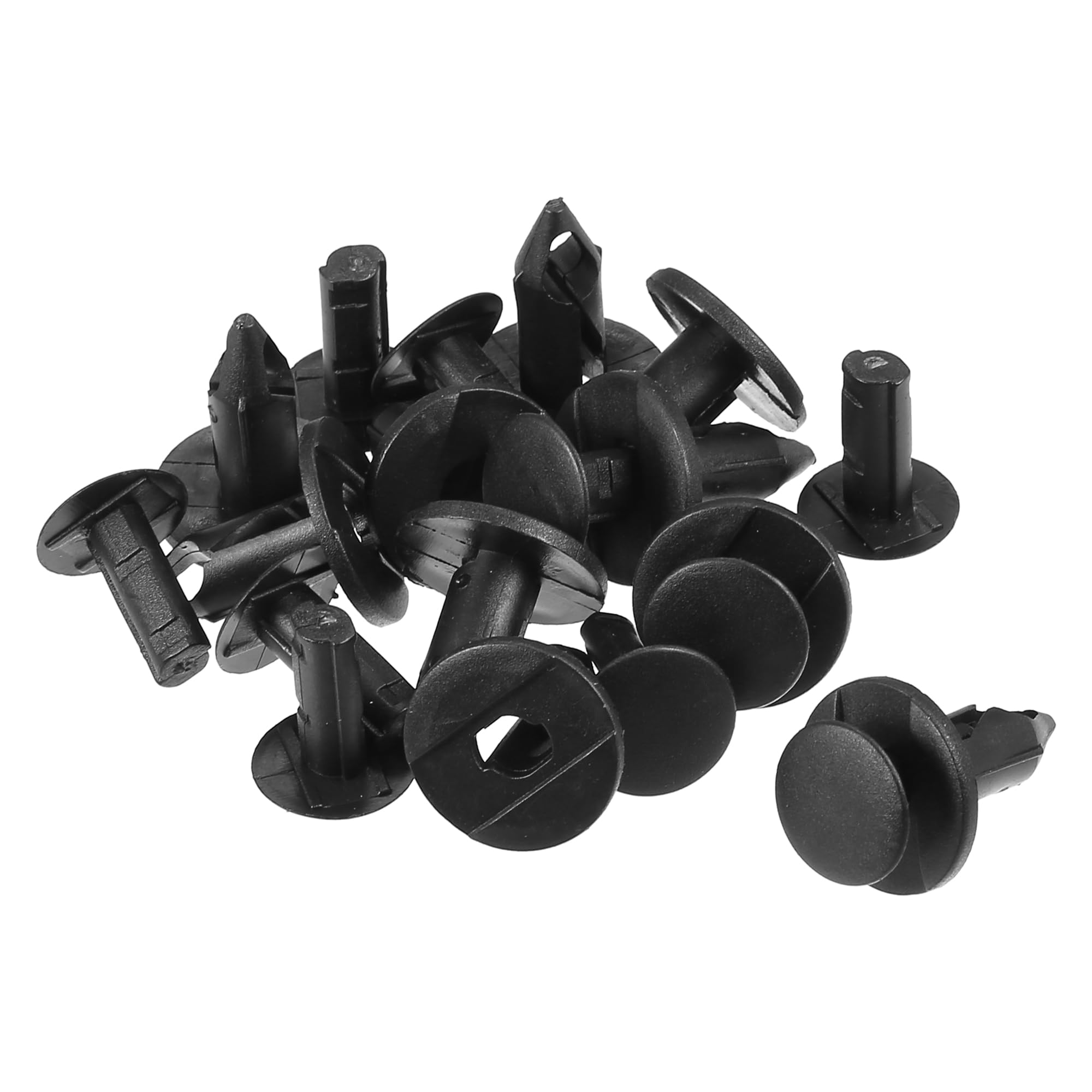 100Pcs Bumper Clips 7mm Fastener Fender Push Plastic Rivet For - Foto 11