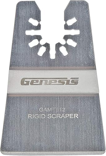 Miniatura 13 de Genesis GMT15A Herramienta oscilante multiusos de 1.6 amperios y kit de accesorios universales de gancho y bucle de 19 piezas con caja de