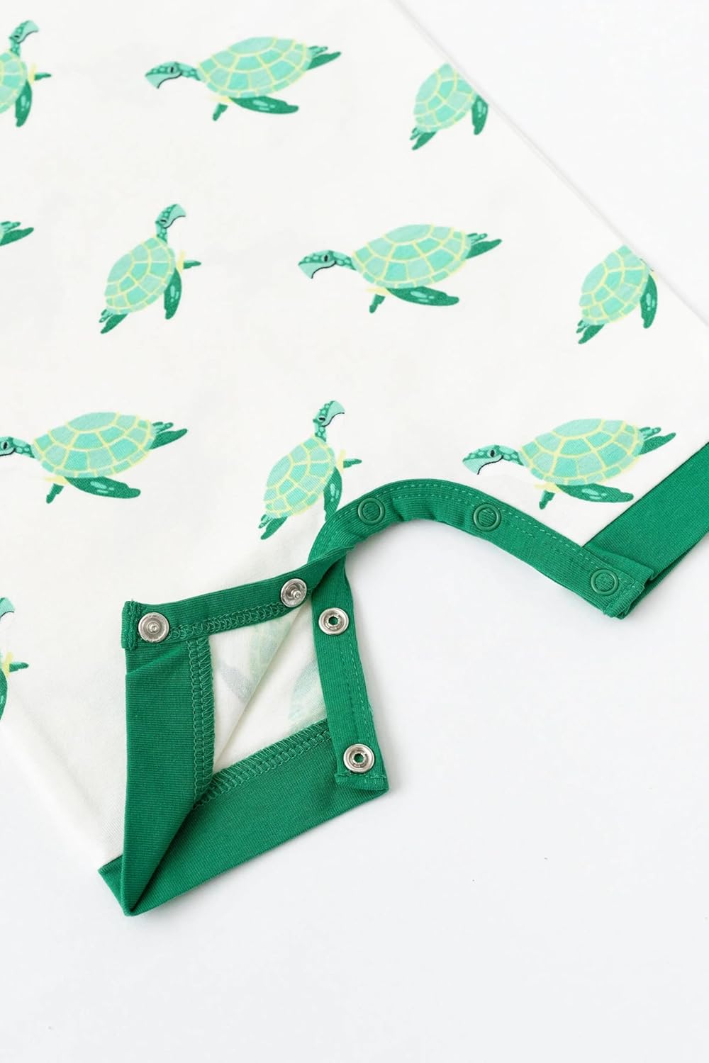 monica + andy Racerback Shortall, 100% Organic Baby Clothes for Boys, Baby Romper, Sizes For Preemie, Newborn & Infant - Image 3