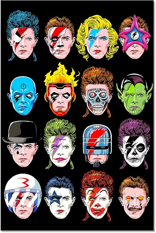 Grupo Erik Poster Butcher Billy The Floating Heads of David - 36 x 24 inches / 91.5 x 61 cm - Shipped Rolled Up - Cool Posters, Art Poster, Wall Posters & Prints
