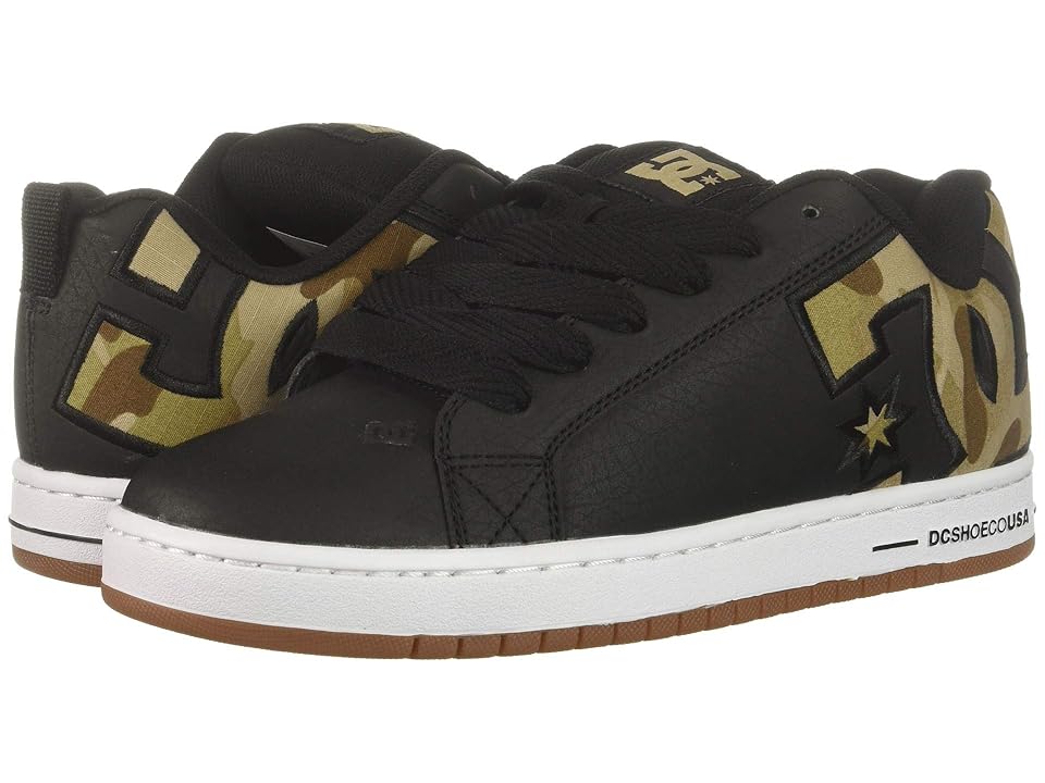 

DC Court Graffik SE (Black/Military Camo) Men's Skate Shoes