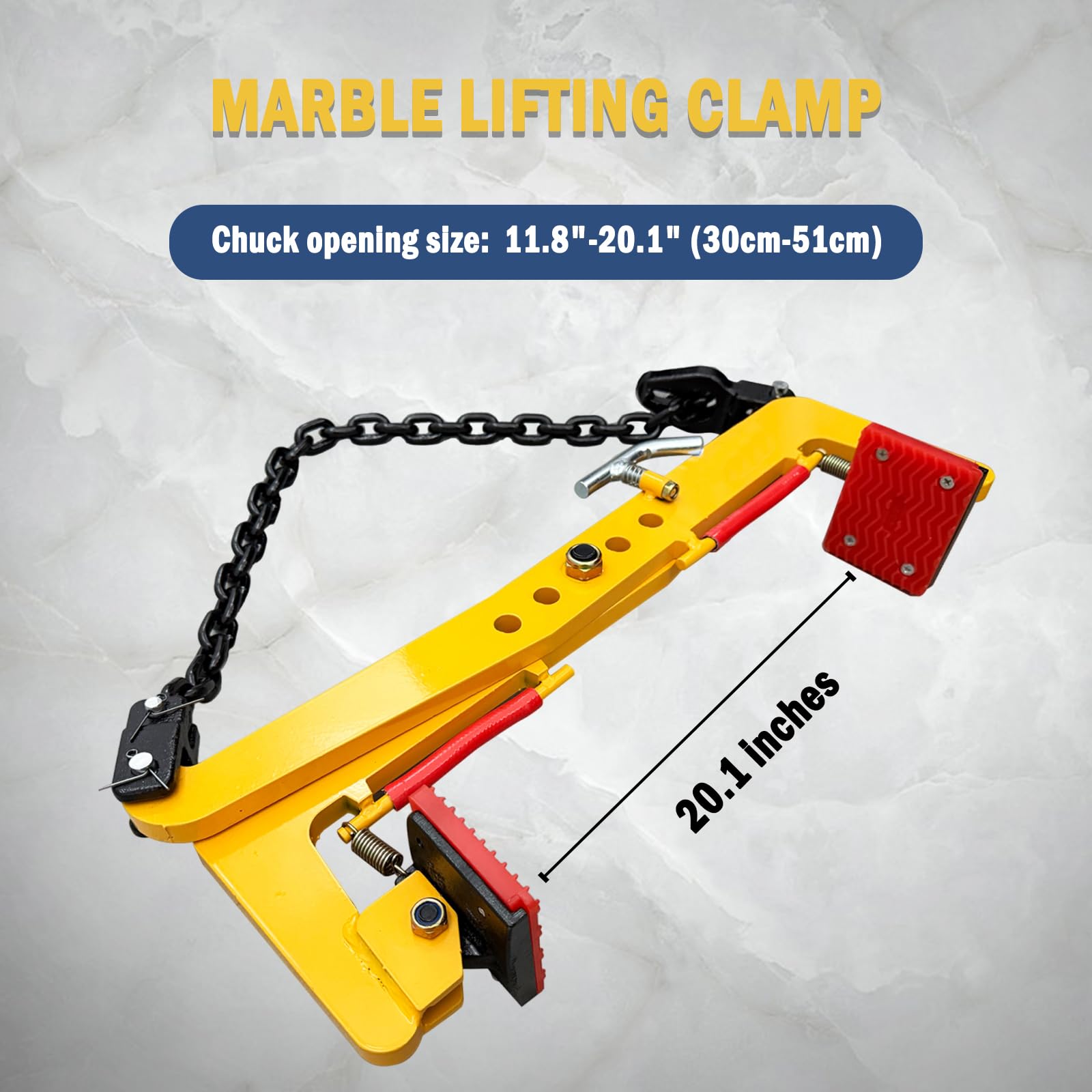 LGXEnzhuo 771.6LB Marble lifting Clamp 11.8