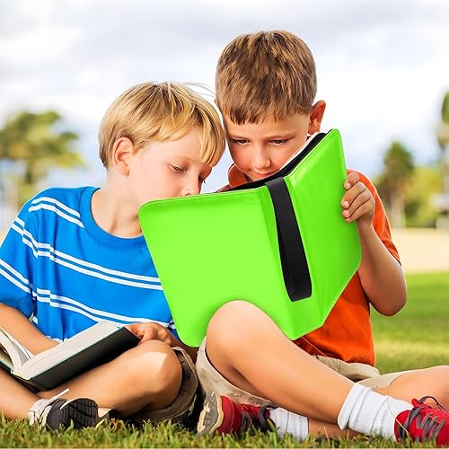 Miniatura 6 de Bright Green Collectible Trading Card Binder, Card Collecting Album with 400 Slots, Ideal for Various Game Cards