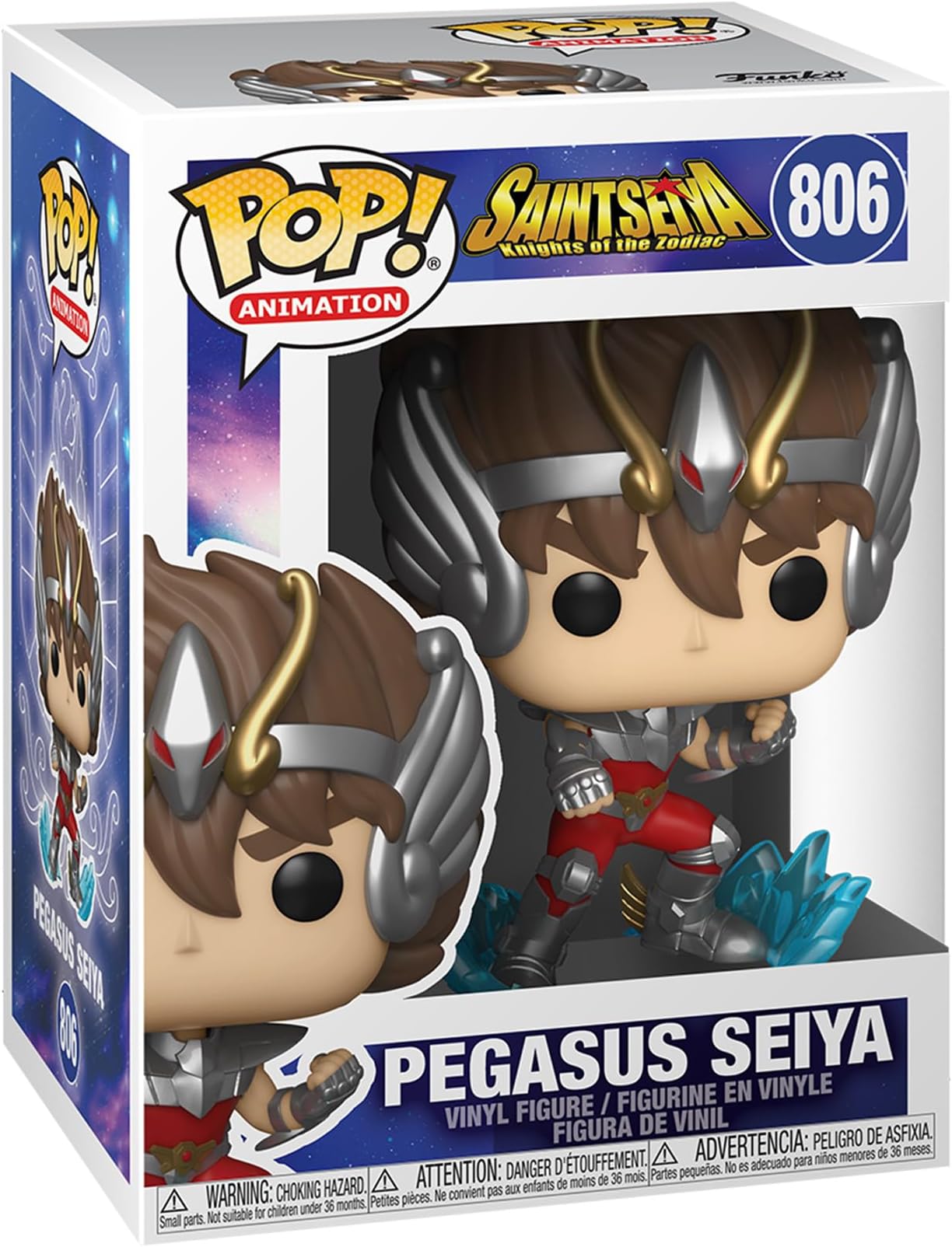 Funko POP! Animation: Saint Seiya - Pegasus Seiya - Collectable Vinyl Figure - Gift Idea - Official Merchandise - Toys for Kids & Adults - Anime Fans - Model Figure for Collectors and Display