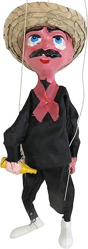 Marioneta de cuerda mexicana Titere Borrachito