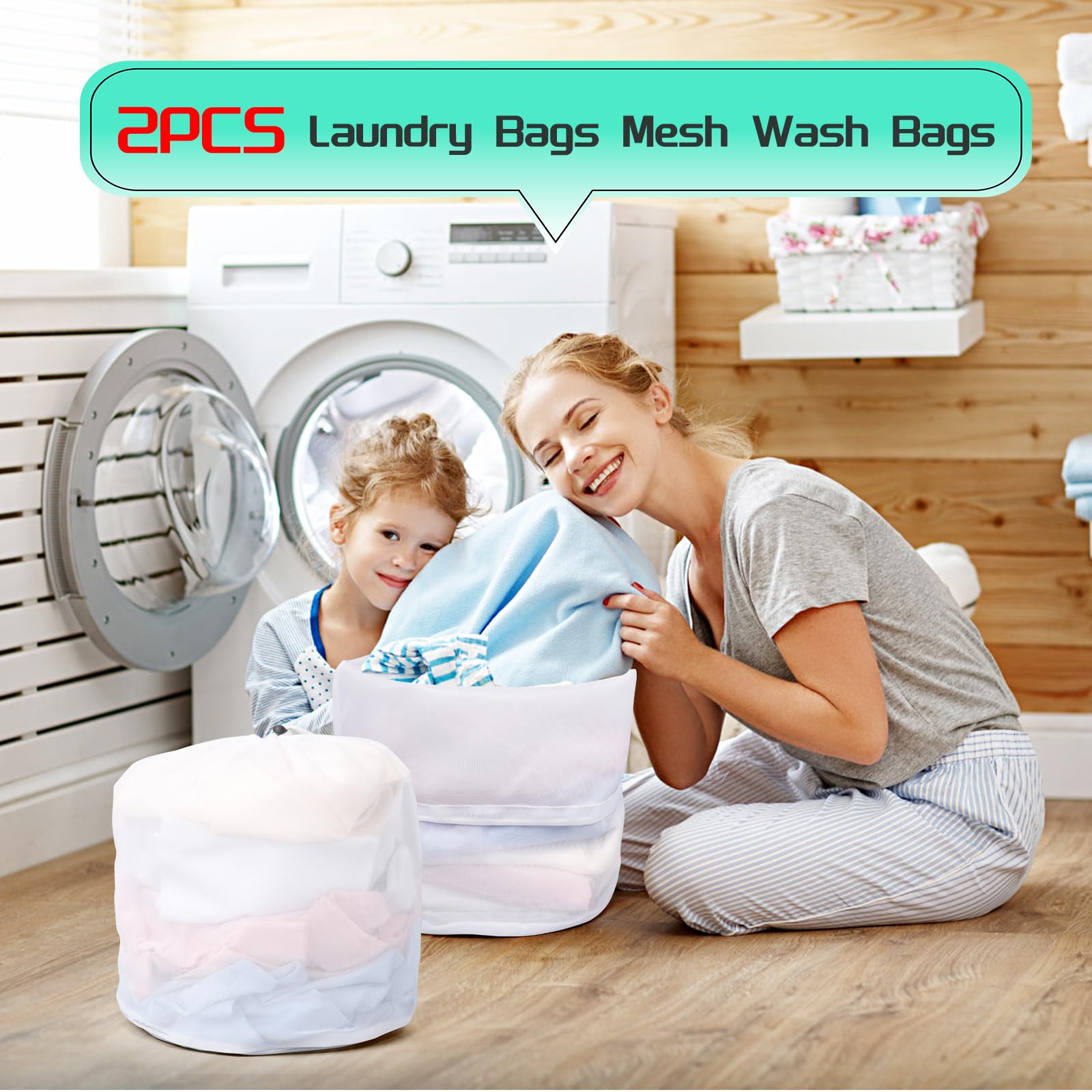 AiQInu Sacs à Linge Pour Chaussures – Filet De Lavage Réutilisable Avec Fermeture Éclair – Protection 360° En Machine