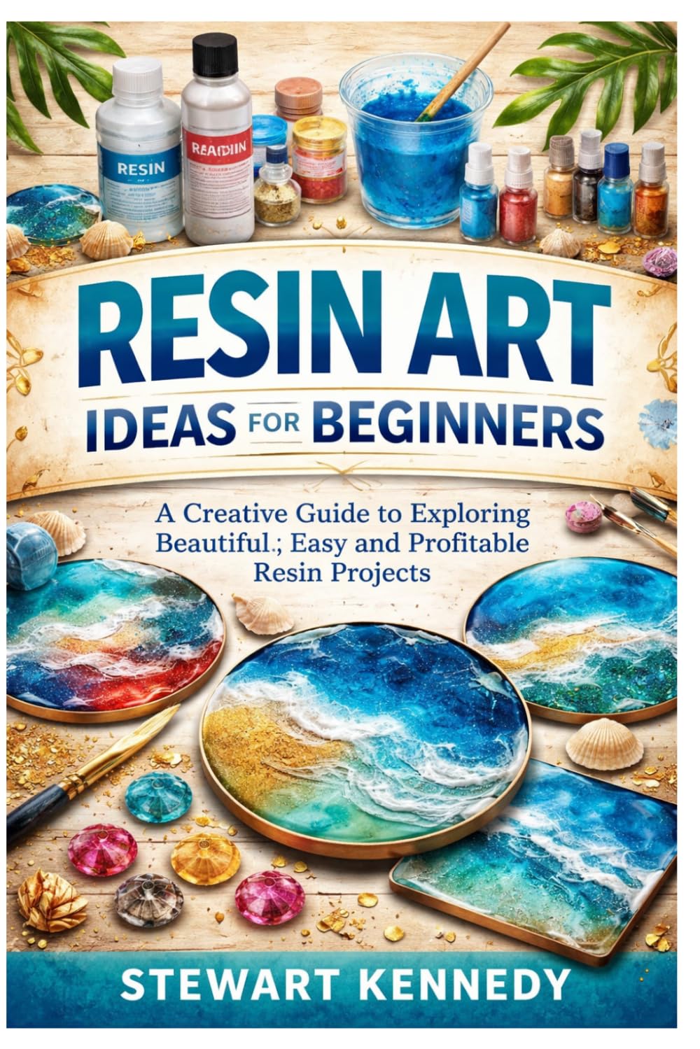 Resin Art Ideas for Beginners: A Creative Guide to Exploring Beautiful, Easy and Profitable Resin Projects (Essential Guides to Crafts and Hobbies: ... and Essential Skills for Everyday Makers)