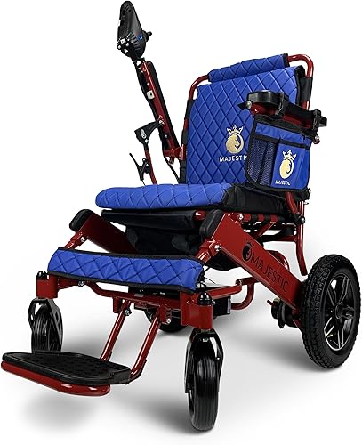 Miniatura 16 de Majestic - Sillas de ruedas eléctricas para adultos, silla de ruedas eléctrica plegable y ligera, silla eléctrica plegable ligera para personas