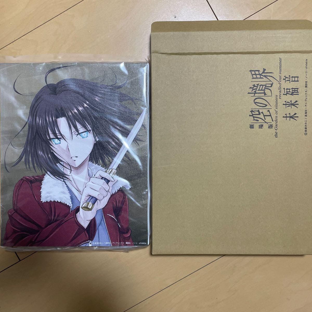 空の境界 終章 キービジュアル キャンバスボード 空の境界キャンパス