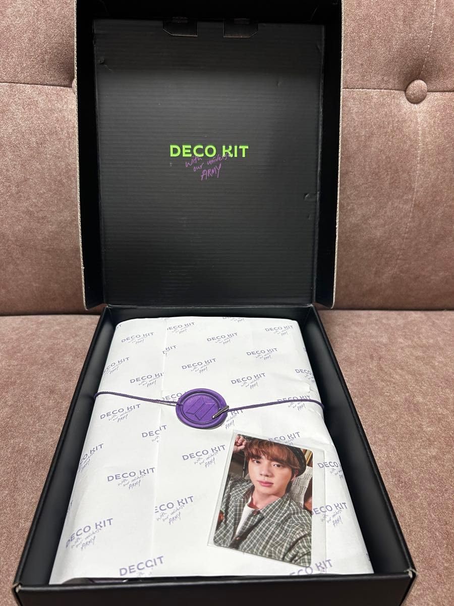BTS DECO KIT デコキット　JIN　ジン　抜き無し BTS DECO KIT デコキット JIN ジン 抜き無し BTS DECO KIT