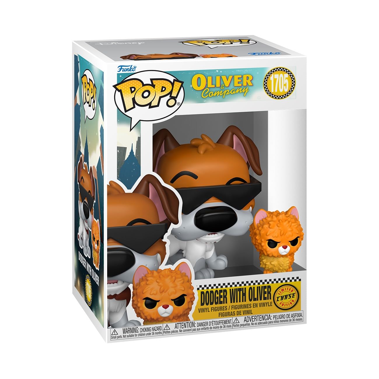 Amazon.com: Funko Pop! & Buddy: Oliver and Company - Dodger with