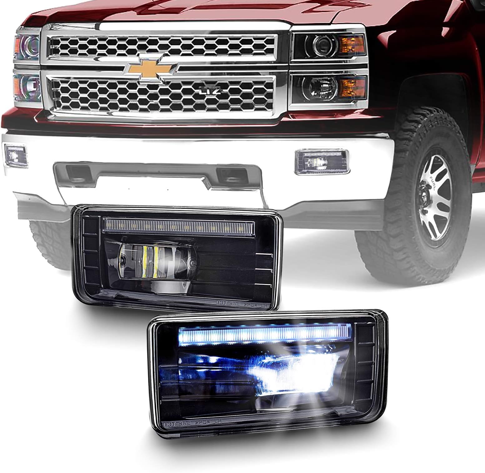 Fog Light - 2014 Chevrolet Silverado 1500 | O'Reilly Auto Parts - Foto 8