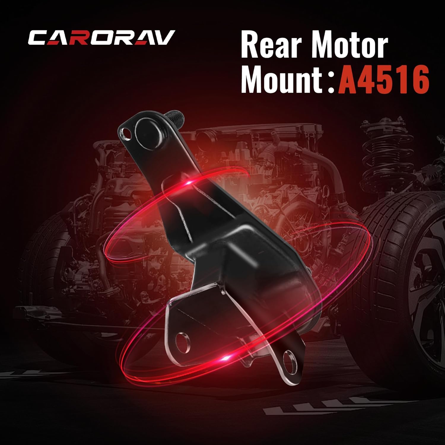 Engine Motor and Trans Mount Set of 6 Compatible for 2003 2004 2005 2006 2007 Honda Accord L4 2.4L Automatic Trans, Engine Motor Mounts Replaces A4526HY A4517 A4516 A4510 A4509 A4542