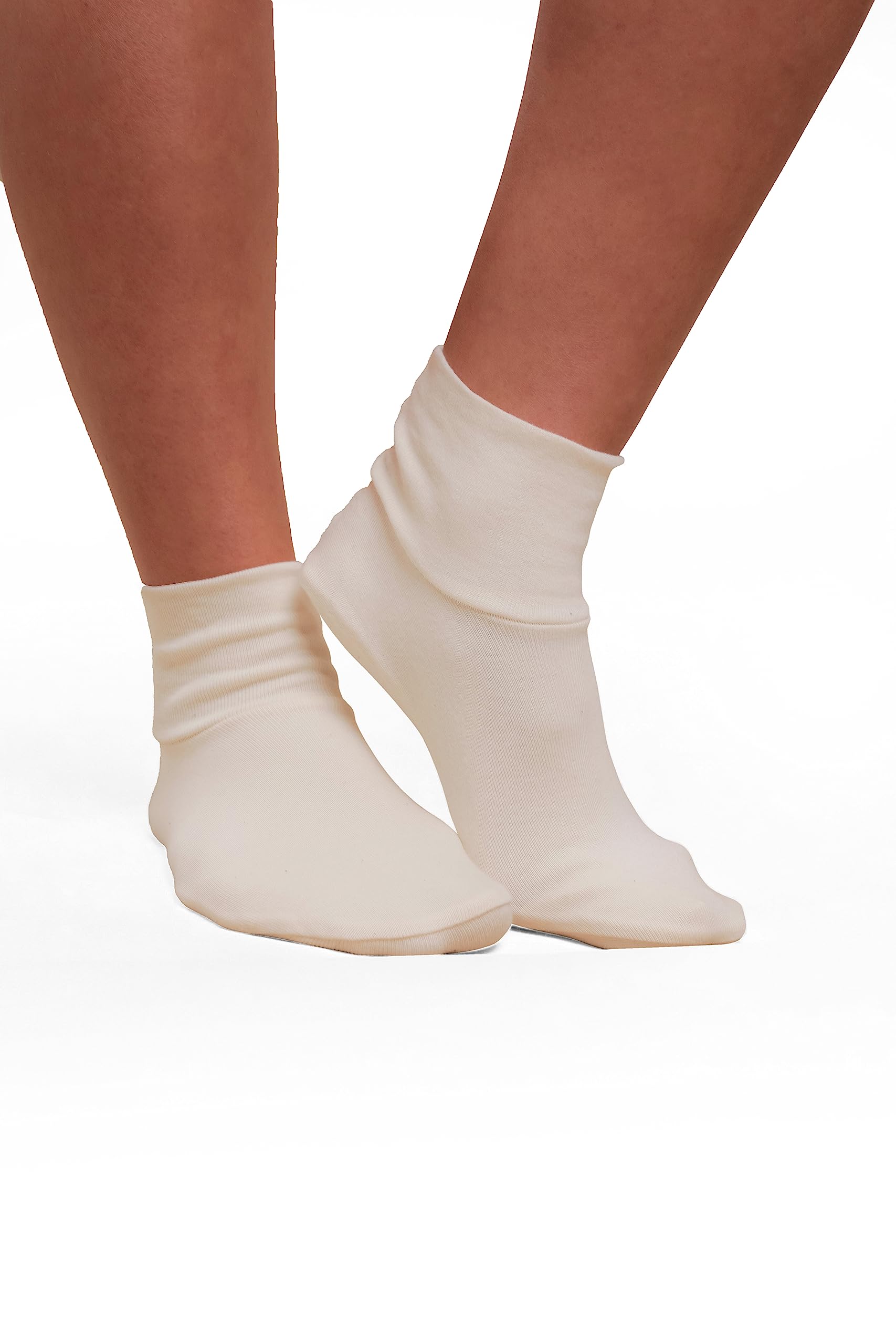 Latex-Free Adult Booties made from 100% Organic Cotton (2 pairs/pack)