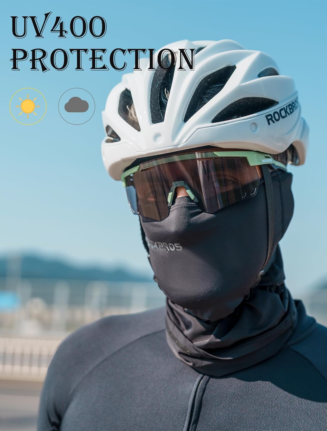 ROCKBROS Photochromic Cycling Glasses Anti-fog Photochromic Sunglasses UV Protection Mountain Bike Glasses - Image 3