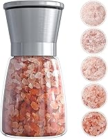 Ebaco Stainless Steel Salt & Pepper Grinder with Ceramic Blades - Adjustable Coarseness, Large Capacity Spice Mill