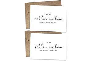 To My Mother-In-Law on Our Wedding Day Card from Father-In-Law