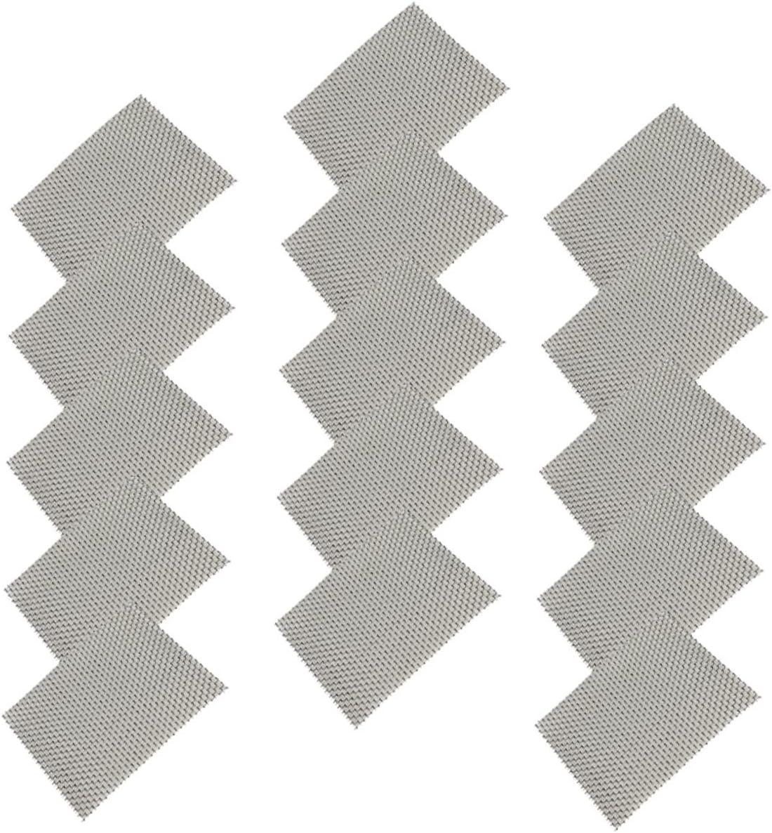minkissy 15 x Stainless Steel Moss Net Window Mesh Ventilation Mesh Pads Moss Mesh Pad Plant Moss Carpet Net Aquarium Moss Net Rustproof Stainless Steel Wire