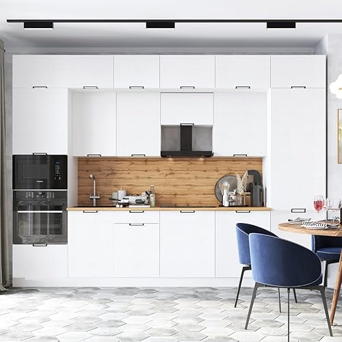 Miniatura 6 de Papel de contacto blanco, papel tapiz blanco para despegar y pegar, papel tapiz autoadhesivo mate, papel de contacto decorativo, papel de contacto