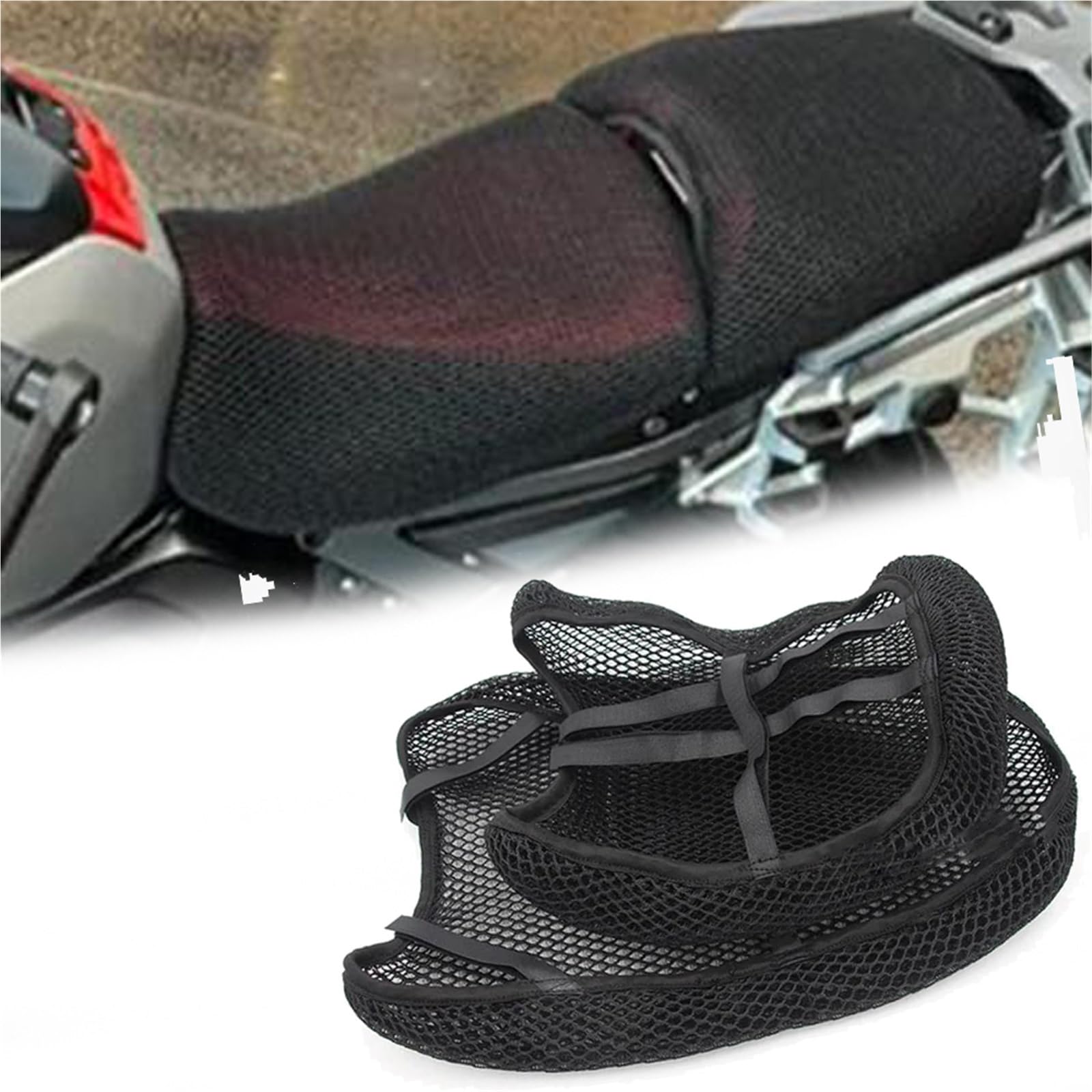 Housse de selle moto R1300 GS Adventure coussin airflow nylon 3D