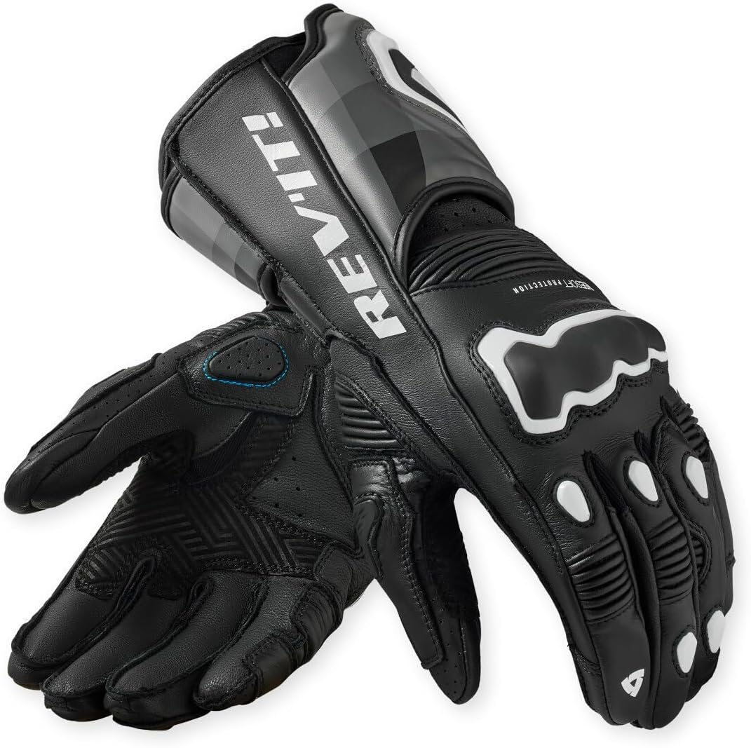 Revit Quantum 3 Racing Gloves Motorcycle Leather Sports Gloves